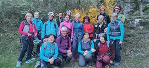 FERRATA DEL COLODRI CON LUNA PIENA-FOTO